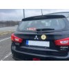 magnet značka na auto začátečník žlutá na autě