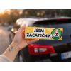 magnetická značka na auto začátečník v ruce