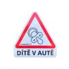 Magnetická značka na auto Dítě v autě