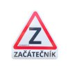 magnetka na auto začátečník trojúhelník