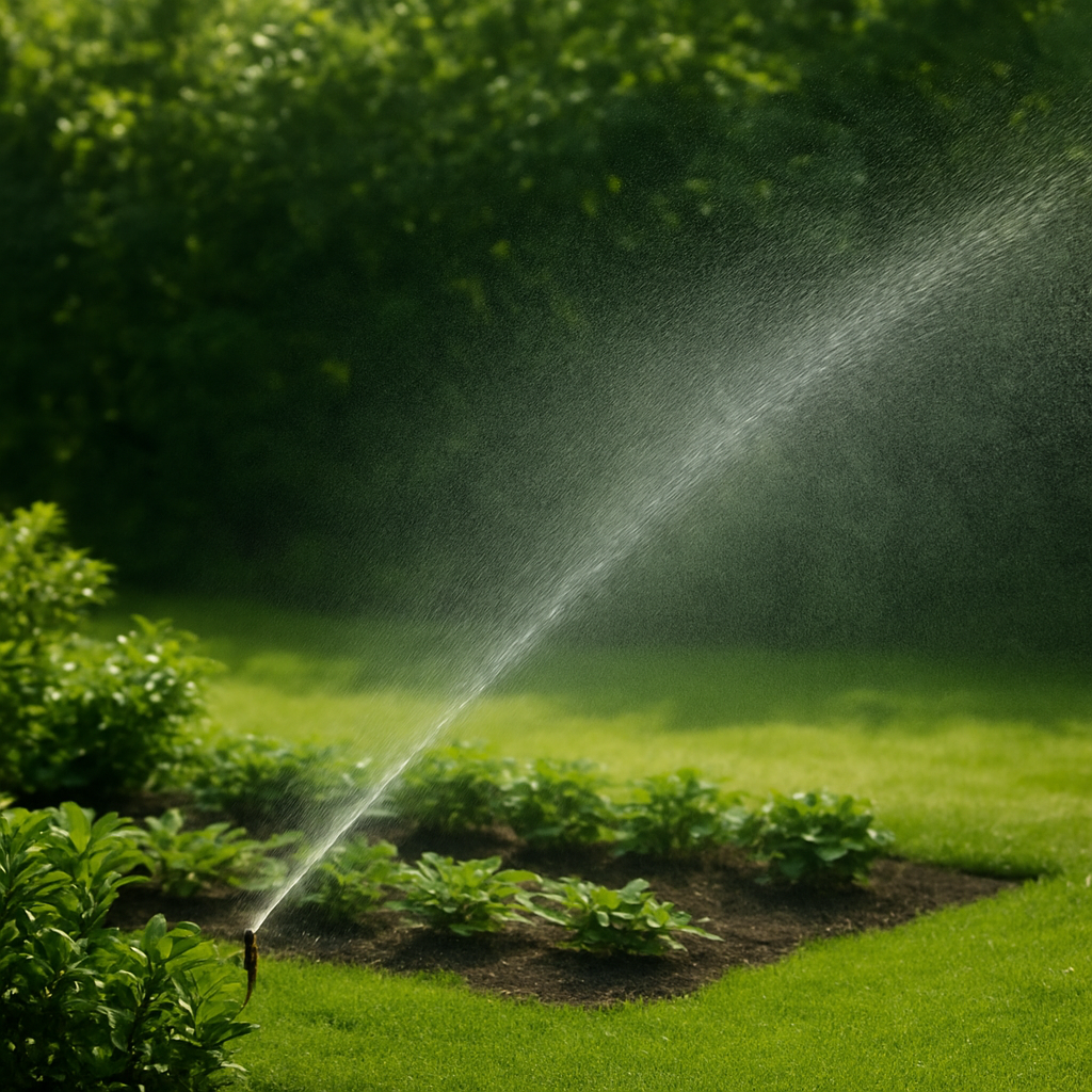 Chytré zavlažování zahrady