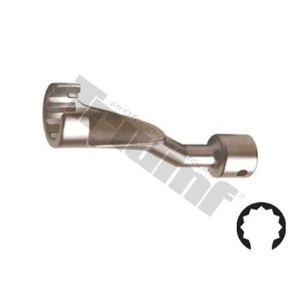 Vyhnutý kľúč na palivové potrubia, 1/2" vstup 14 mm TRIUMF