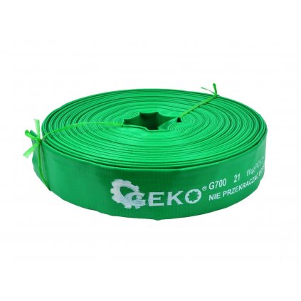 GEKO Hadica PVC 2" - 50m (zelená) max tlak 2 BARY