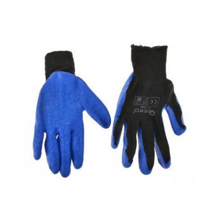 Pracovné rukavice oteplené na zimu BLUE č.9