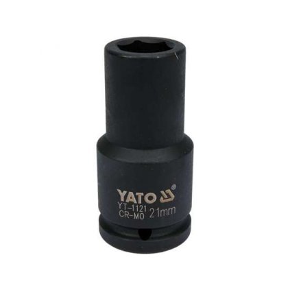 Nástrčný kľúč YATO pre rázový uťahovák dlhý 3/4'' 21 mm