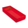 Plastový box regálový - červený 500x183x81mm