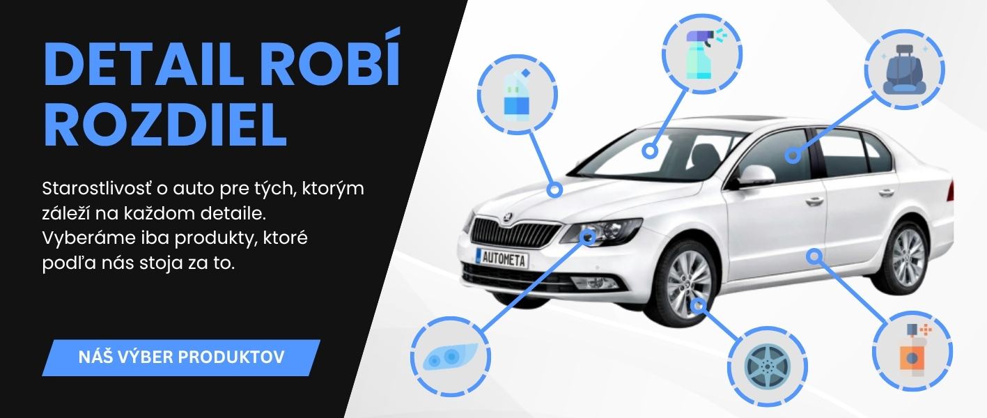 Autokozmetika a prípravky na starostlivosť o auto Autometa