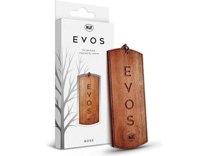 K2 Evos Boss drevená vonná visačka - Vôňa do auta