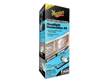 Meguiar's Two Step Headlight Restoration Kit - Sada na renováciu svetlometov