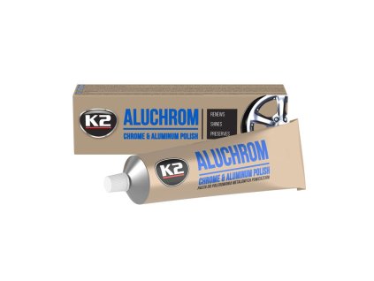 K2 ALUCHROM 120 g - Leštiaca pasta na chróm
