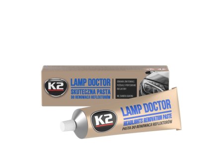 K2 LAMP DOCTOR 60 g - Profesionálna leštiaca pasta na svetlomety