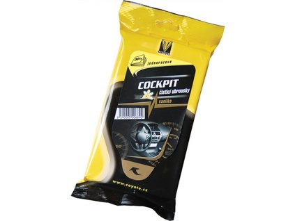 COYOTE Obrúsky Cockpit Vanilka 30 ks - Čistiace utierky