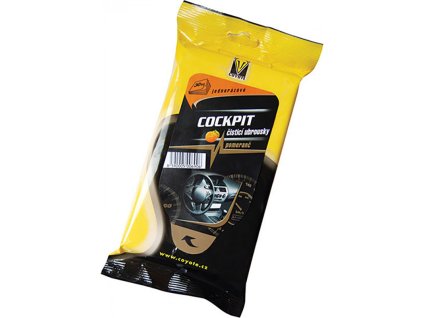COYOTE Obrúsky Cockpit Pomaranč 30 ks - Čistiace utierky
