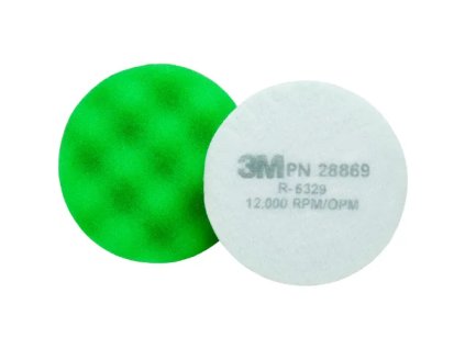 3M Penový leštiaci kotúč 75 mm – zelený