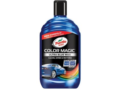 Turtle Wax Color Magic Plus Modrý 500 ml - Leštenka na auto