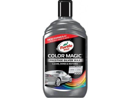Turtle Wax Color Magic Plus Strieborný 500 ml - Leštenka na auto