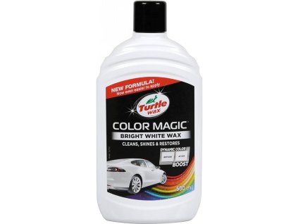 Turtle Wax Color Magic Plus Biely 500 ml - Leštenka na auto