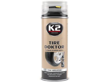 K2 TIRE DOKTOR 400 ml - Sprej na opravu pneu