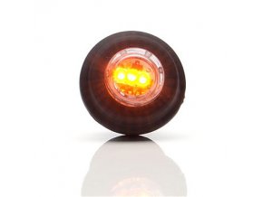 Obrysové světlo oranžové LED do otvoru W80/670