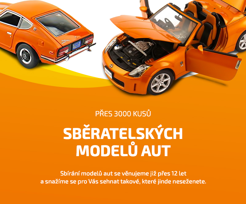 Modely aut a hračky