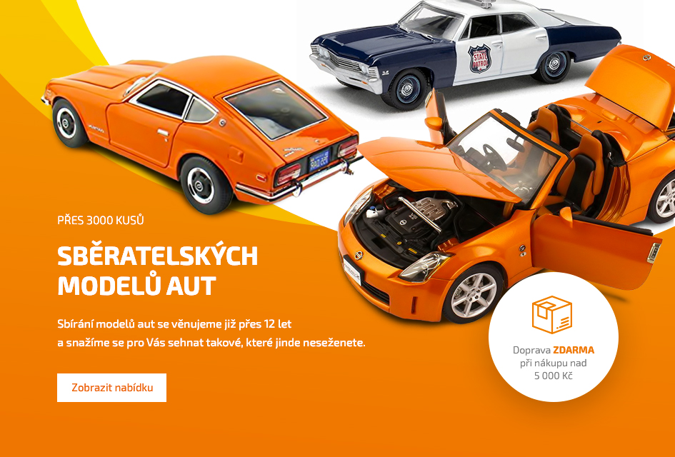 Modely aut a hračky