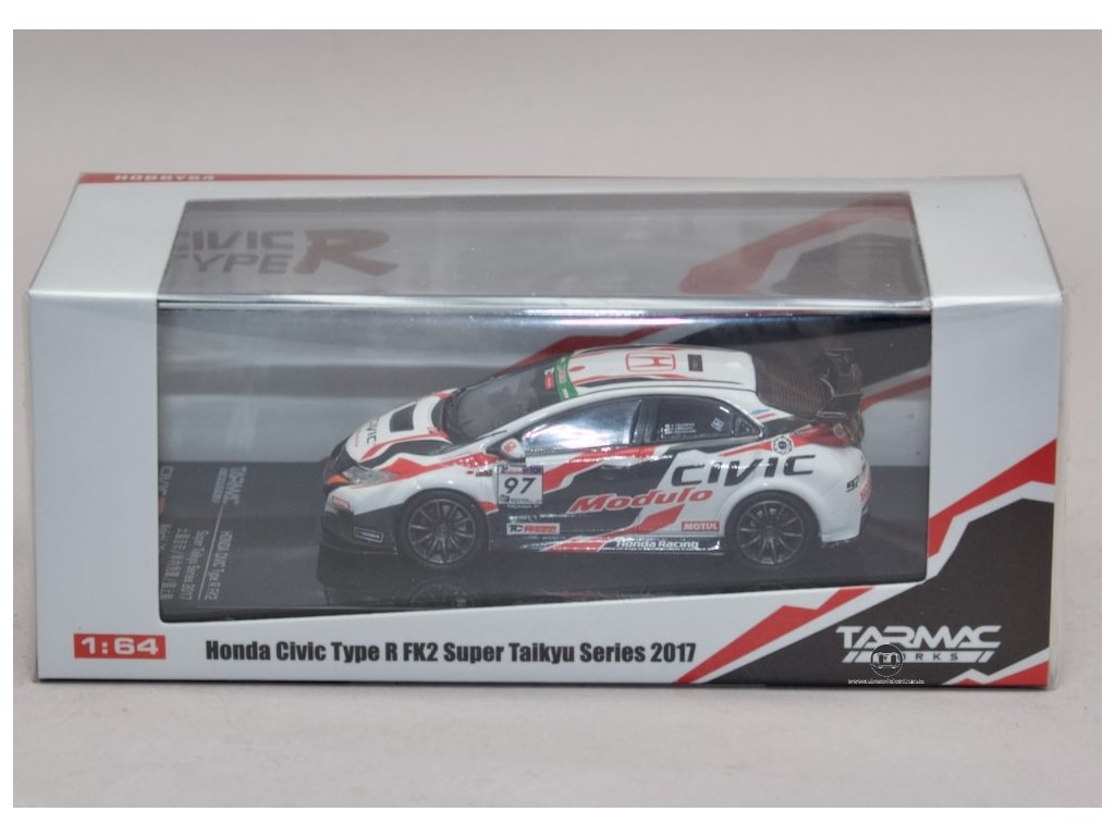 Honda Civic Type R FK2 #97 Super Taikyu Series 2017 1 64 Tarmac Works T64 005ENL 01