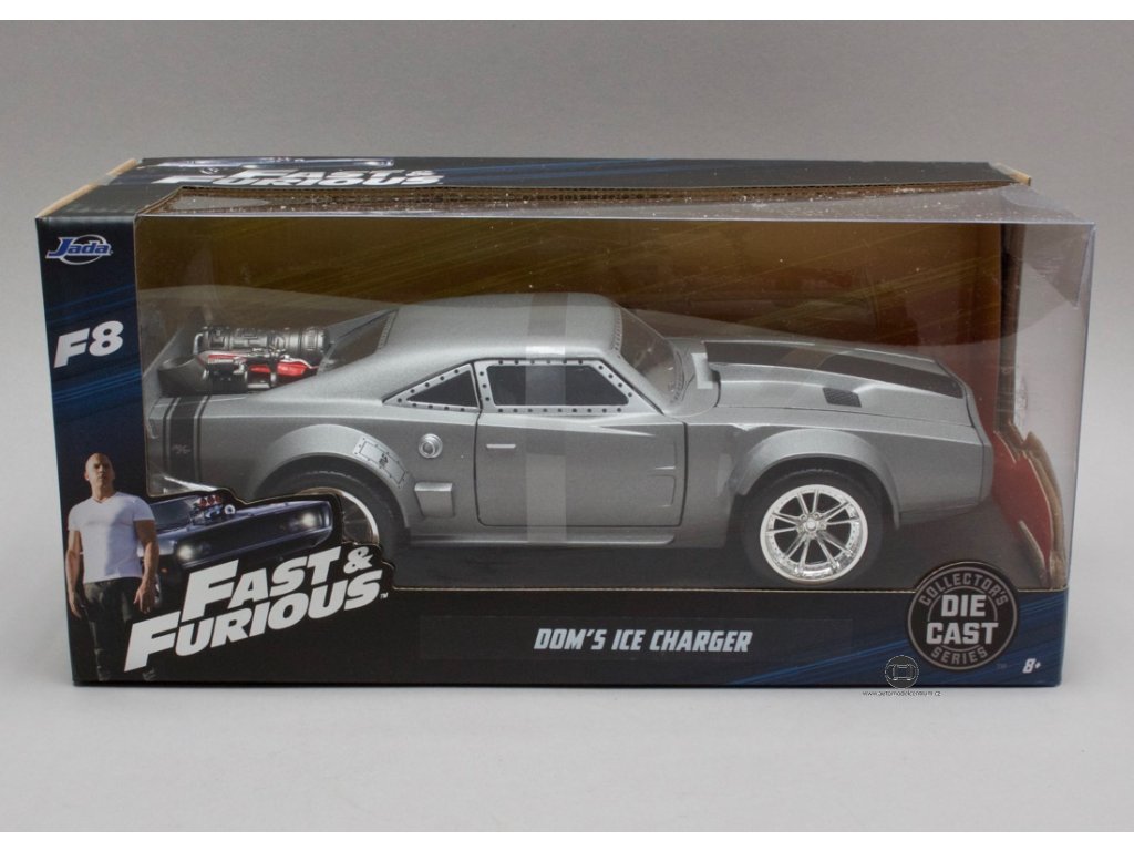 JADA TOYS 1/24 - DODGE Ice Charger - Dom - Fast And Furious 8