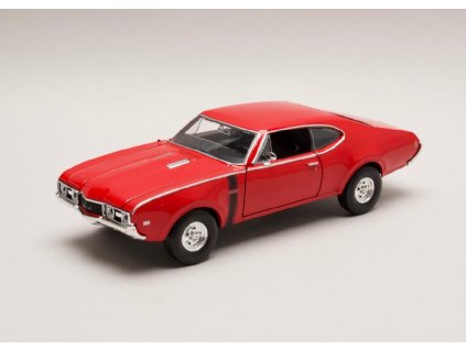 Oldsmobile 442 1968 cervena 1 24 Welly 24024 01