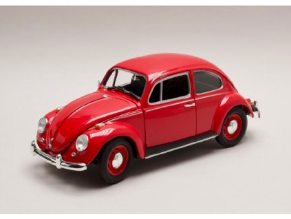 Volksvagen Beetle 1967 pravostranné řízení červená 1 18 Greenlight 13511 01