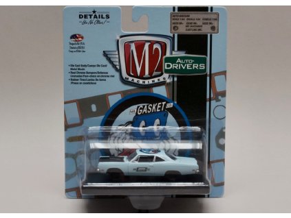 Plymouth Road Runner 440 6Pack 1969 %22Gasket%22 1 64 M2 Machines 11228 55 01
