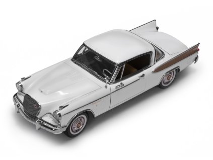 Studebaker Golden Hawk 1957 Arctic bílá 1 18 Sun Star 6152 01