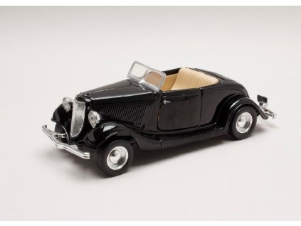 Ford Coupe Convertible 1934 černá 1 24 Motor Max 73218 01
