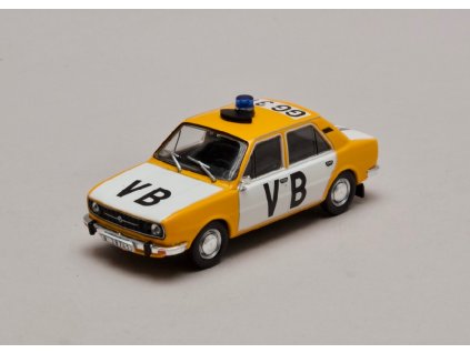 Škoda 105L 1977 úžovka Veřejná Bezpečnost 1 43 Abrex 143ABSX 723XA 01