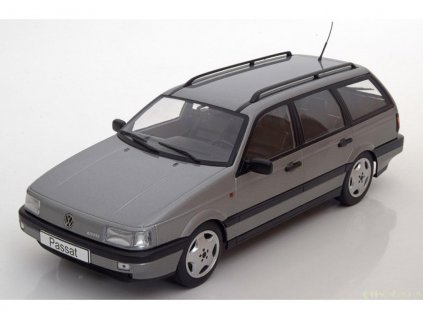 Volkswagen Passat VR6 B3 1988 Variant šedá metalíza 1 18 KK scale KKDC180071 01
