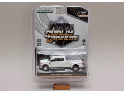 Ford F 350 2018 Lariat Dually Drivers bílá 1 64 Greenlight 46010 C 01