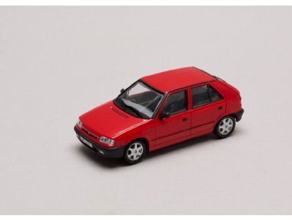 Škoda Felicia 1994 litá kola červená Rallye 1 43 Abrex 143ABS 709BN 01
