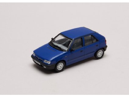 Škoda Felicia 1994 %22plechové disky%22 modrá Arktická 1 43 Abrex 143ABS 709LZ 01