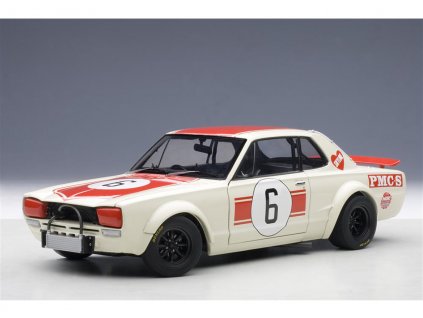 Nissan Skyline GT R KPGC10 Racing 1971 #6 Japan GP vítěz 1 18 Auto Art 87176 01