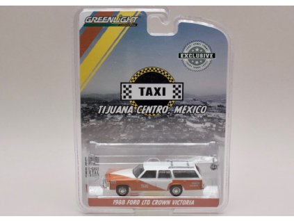 Ford LTD Crown Victoria 1988 Taxi Mexico 1 64 Greenlight 30026 01