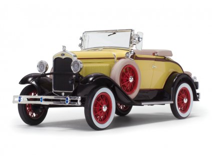 Ford Model A 1931 Roadster žlutá černá 1 18 Sun Star 6122 01