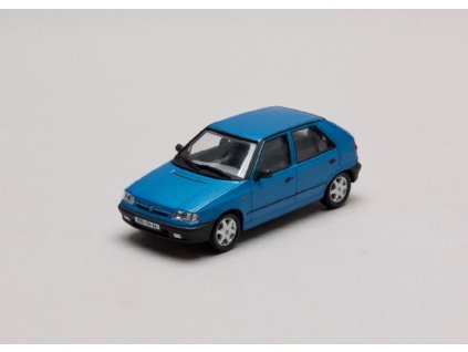 Škoda Felicia 1994 %22litá kola%22 modrá Laguna met 1 43 Abrex 143ABS 709KE 01