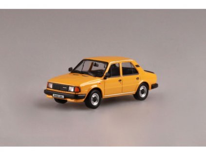 Škoda 120L 1984 model M žlutá Autmn 1 43 Abrex 143ABS 702GU 01