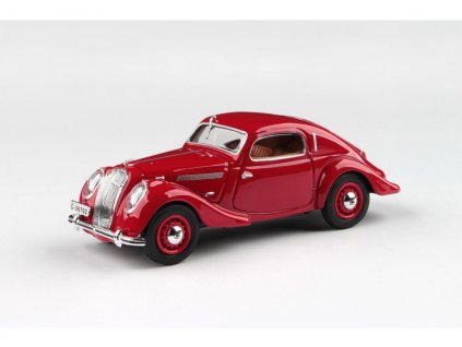 Škoda Popular Sport Monte Carlo 1937 červená 1 43 Abrex 143ABH 903BL 01