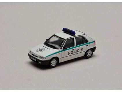Škoda Felicia 1994 Policie ČR %22plechové disky%22 1 43 Abrex 143ABS 709XA 01