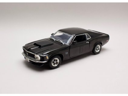 Ford Mustang Boss 429 1970 černá 1 18 Motor Max 73154 01