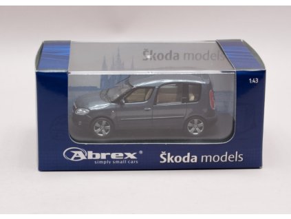 Škoda Roomster 2006 šedá Anthracite metalíza 1 43 Abrex 143AB 007CF 04