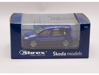 Škoda Roomster 2006 modrá Dynamic Uni 1 43 Abrex 143AB 007L 04