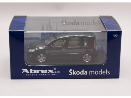 Škoda Roomster 2006 zelená Higland metalíza 1 43 Abrex 143AB 007HL 04