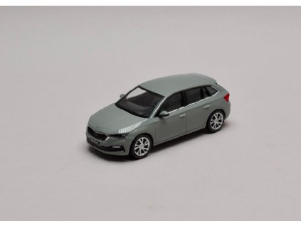 Škoda Scala šedá Steel 1 43 i scale 657099300F7A 01