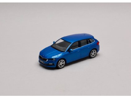 Škoda Scala modrá Race 1 43 i scale 657099300F5W 01